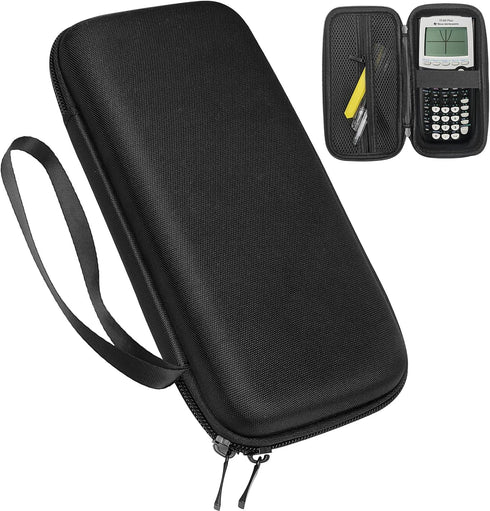 Xberstar Hard EVA Case for Texas Instruments TI-84 TI-83 Plus CE Graphing Calculators - Shockproof Storage Bag