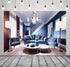BELECO 9x6ft Cozy Fabric Luxury Living Room Backdrop Modern House Interior Sofa Window Curtains Floor Lamp Fashion