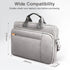 JETech 13 13.3 14 Inch Laptop Bag Case, Waterproof Slim Computer Sleeve Cover Compatible with MacBook Air/Pro 13/14, Surface Book 13.5, HP Pavilion 14, Dell Inspiron 14, ThinkPad 14 (Light Grey)