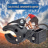 HYS Motorcycle Walkie Talkie Mount - Quick Install Handlebar Clip for Bicycle and Scooter, 2 Way Radio