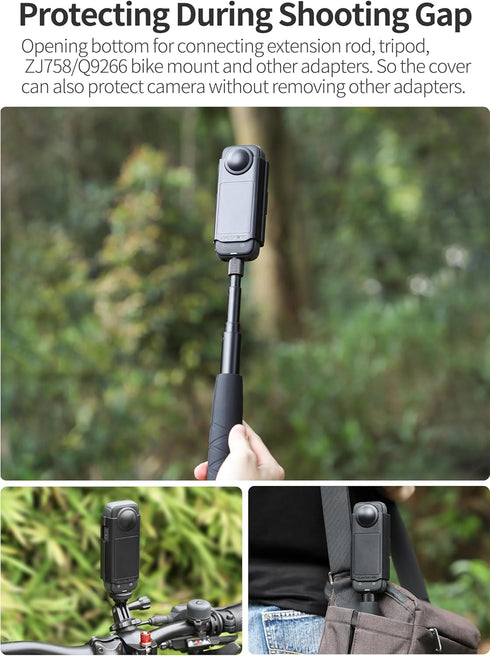 Protective Case for Insta360 X4 Lens and Screen Cover, Compatible with Insta360 X4 Camera Accessories