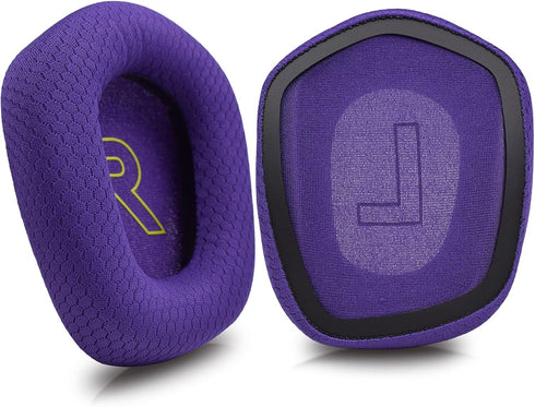 MOLGRIA Ear Pads Cushion, Replacement Fabric Earpads for Logitech G733 Wireless Gaming Headset (Purple)