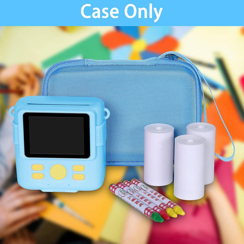 Kids Camera Case for Anchioo/ESOXOFFORE Instant Print Camera Toys, Kids Selfie Digital Camera Photo Paper & Color Pen