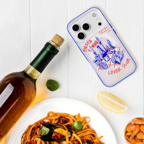 Sonix 17 Case + Phone Stand (Pacific Blue) for iPhone Pro | Pasta & Wine