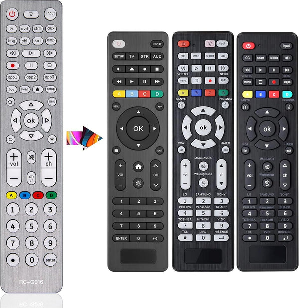 MYHGRC Universal Remote Control for TVs, DVD/Blu-Ray Player, Streaming Players, Soundbar Speaker, Cable