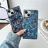 Cocomii Opalescent Pearl Square Case for iPhone 15 - Aesthetic Black, Shockproof, Scratch Resistant, Iridescent Glitter.