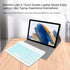 JUQITECH Backlit Keyboard Case for Samsung Galaxy Tab A8 10.5 2022, Smart Soft Case with Bluetooth Keyboard for Galaxy