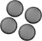 Motoforti Car Audio Speaker Cover, 6 Inch Mesh Subwoofer Grill Horn Guard Protector (Black, 4pcs)