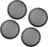 Motoforti Car Audio Speaker Cover, 6 Inch Mesh Subwoofer Grill Horn Guard Protector (Black, 4pcs)