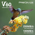 Prograde Digital SD UHS-II 128GB Card V60 - Up to 130MB/s Write, 250MB/s Read Speed for Vloggers, Filmmakers