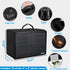 ENGPOW Fireproof Photo Storage Box with 16 Inner Photo Cases - Collapsible Portable Organizer with Lock and Handle