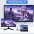 AUKOKIOULA 1 2 4K@60hz 1080P, 3D, PS4, PS5, HDMI Splitter in Out Duplicate/Mirror (Not Extend), HDMI Splitter for Dual