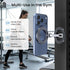Itramax Stand,360 17 16 15 14 13 12 Magnetic Phone Holder for Gym,Double Ring Magnetic Gym Phone Adjustable Cell-Phone