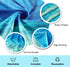 BELECO 8x8ft Fabric Aurora Borealis Backdrop Winter Forest Snowfield Northern Lights Night Sky Background Polar Lights