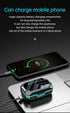 True Wireless Earbuds, 2024 Bluetooth Headphones 5.3, Waterproof Touch Control Ear Buds, Built-in Mic, LED Power