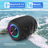 Portable Bluetooth Speaker, BT5.3 Wireless 20W Bass Diaphragms, IPX6 Waterproof, 16H Playtime, Supports FM Mode