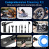 FRESMOL Duster-3 100000RPM Compressed Air Gear Adjustable Electric Air Duster with LED Light, Rechargeable Cordless Air