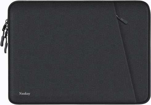 Laptop Sleeve Bag 14 inch, Shockproof Protective Cover with Accessories Pocket, Portable Case for 14 inch MacBook