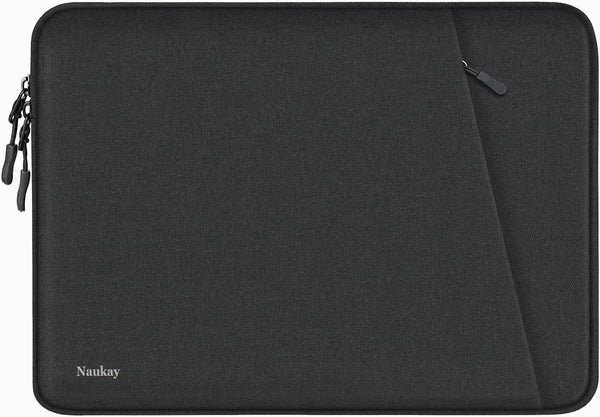 Laptop Sleeve Bag 14 inch, Shockproof Protective Cover with Accessories Pocket, Portable Case for 14 inch MacBook