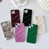 Caseative iPhone 14 Case, Water Ripple Pattern Curly Wave Shape, Soft Compatible Cover - White