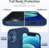 CellEver 12/12 Heavy-Duty Silicone Case for iPhone Pro - Two Shatterproof Glass Screen Protectors, Military Drop