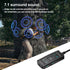 Inwa Aux to USB External Sound Card, Simultaneous Phone Discord Chat & Gaming Sound in Wired Headphone, USB to 3.5mm Jack Audio Adapter Works with PS5, PS4, PC, Switch, 7.1 Surround Sound