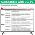 60UJ6050 60UK6090 60UM6900 60UN7300 65UJ6300 65UK6090 65UM6900 65UM7300PUA 65UN6950 TV Stand for LG TV Legs, TV Stand