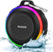 Kunodi Bluetooth Shower Speaker, IPX7 Waterproof, Dynamic Lights, Crisp Clear Sound, True Wireless Stereo, Portable for