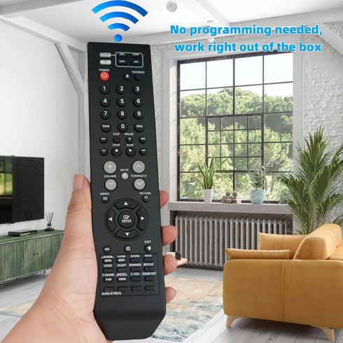 Replacement Remote Control AH59-01907K for Samsung TV, DVD Audio Home Theater System HTX710 HTX710T/XAA HTX710X