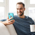 ORIbox Case Compatible with iPhone XR - Heavy Duty Shockproof Anti-Fall Clear Case