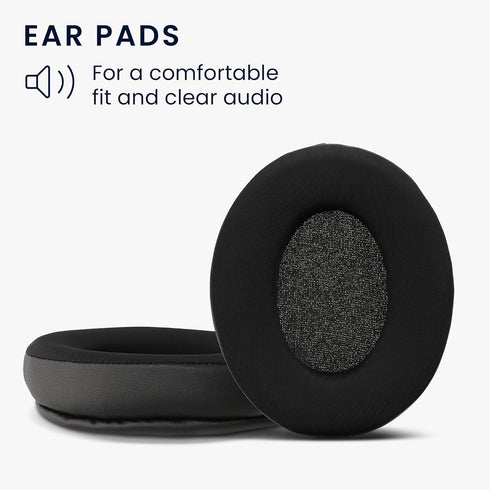 kwmobile Replacement Ear Pads for Logitech G Pro X/G Pro X Wireless/G Pro X 2 (Set of 2) - Cooling Gel Earpads