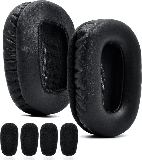 B450-XT Mod Kit Ear Pads + Mic Foam, Replacement Ear Cushions Compatible with VXI BlueParrott B450-XT B450XT S450-XT