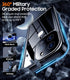 Designed for iPhone 13 Pro Case - Waterproof Full Body Shockproof Phone Cover with Built-in Screen Protector (Black)