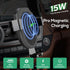 Wireless Car Charger for iPhone - Non-Slip & Case-Friendly Car Phone Holder Wireless Charger for iPhone 15/15 Pro