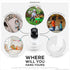 BRAINWAVZ Adhesive Wall Mount for VAVA Baby Monitor Camera (VA-IH006) - Easy to Install, No Mess