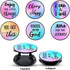 Frienda 6 Pieces Cell Phone Grip Holder Stand - Inspirational Quote Grip Holder for Most Phones