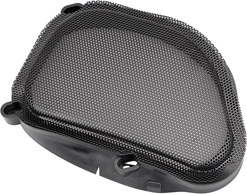 Motorcycle Speaker Grills Cover for Harley Road Glide FLTRX FLTRK FLTRI FLTRUSE FLTRXSE 1998-2013, Black, 1 Pair