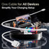 Quntis USB C Cable, USBC to USBC Fast Charging Cable Nylon Braided (6ft 60W) for iPhone 15, iPad Mini 6, MacBook Pro