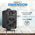 PYLE Outdoor Speakers, Waterproof Marine Grade, Universal Mounting, Heavy Duty ABS Construction for Indoor/Outdoor Use