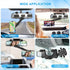 Multifunctional 360 Car Rearview Mirror Phone Holder - Satismoon Rear View Mirror Mount (1 Pack)