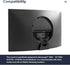 JUNBOMAOYI CF27T55 CF32T55 32" S39C 27" S39C 27" 32" T55 S39C 100 100mm 75 75mm Monitor Arm/Mount VESA Bracket Adapter