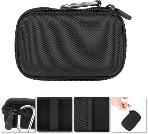 Aenllosi Hard Carrying Case for OLYMPUS Tough TG-6 / OM System Tough TG-7 Waterproof Camera (Case Only, Black)
