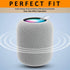 Speaker Dust Cover for Homepod 2nd Gen - Mesh Speaker Cloth Smart Cover with Charging Hole, High-Grade Nylon