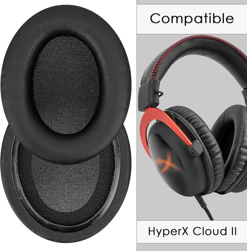 Replacement Ear Pads for HyperX Cloud II, Cloud III, Mix, Alpha, Cloud Flight, Stinger, Ear Cushions, Protein