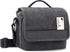 Besnfoto Small Waterproof Camera Bag Purse, Messenger Shoulder Bag for Mirrorless DSLR, Black Gray