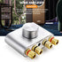 Facmogu F900S 160W Bluetooth 5.0 Mini Amplifier, 80Wx2 2.0CH Audio Power Amplifier with AUX/USB/BT Input & 12V 5A Power