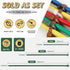 8 Inch PA66 100 3.6mm 45 Lbs, Green Zip Ties, Pcs Heavy Duty Plastic Wire Ties with Premium Self-locking Nylon Cable