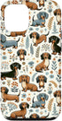 iPhone 13 Cute Dachshund Weiner Dog Lovers Pattern Phone Case