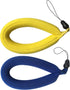Everything But Stromboli Waterproof Camera Float Strap 2 Pack, Blue/Yellow Floating Wrist Lanyard for GoPro Hero, Phones