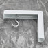 The Lord of the Tools Projector Screen L-Bracket Mounting Hanger Holder, Adjustable Extension with Hook for 20KG